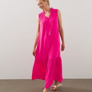 Modern Peasant Maxi Dress